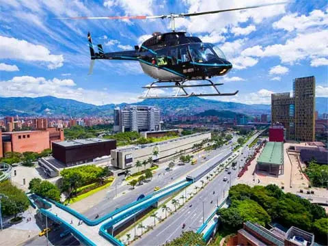 TOUR EN HELICPTERO MEDELLIN